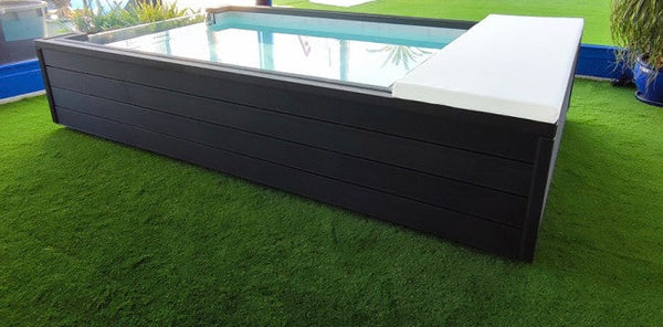 PISCINA ELEVADA ACERO RÍGIDO ILÚ AGUA