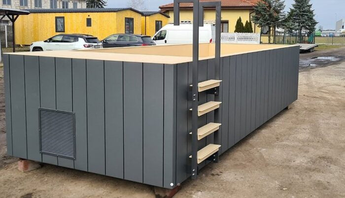 CONTENEDOR PISCINA POLIPROPILENO 6,5 x2,6m
