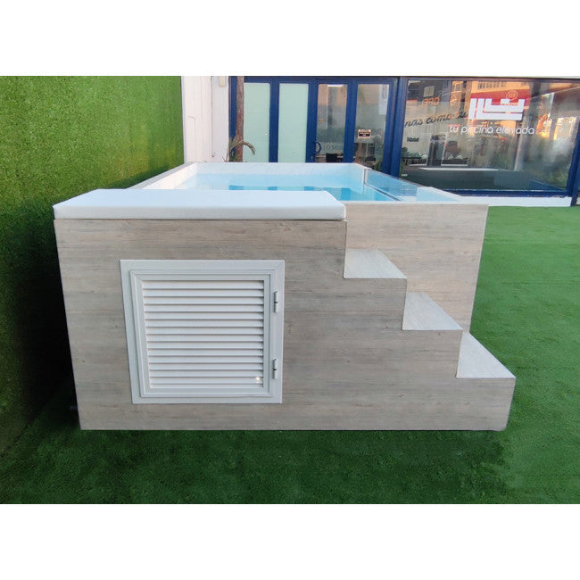 PISCINA ELEVADA ACERO RÍGIDO ILU PRO 230
