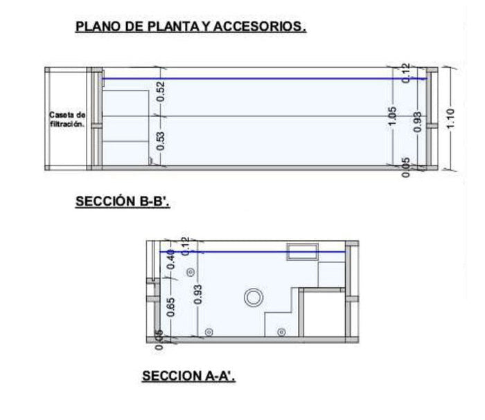 PISCINA ELEVADA ACERO RÍGIDO ILU PRO 235
