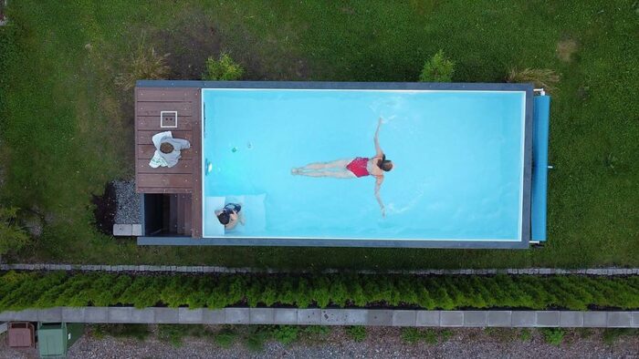 PISCINA CONTÊINER 6,2 M x 2,5 M JET SWIM, SPORT & SPA