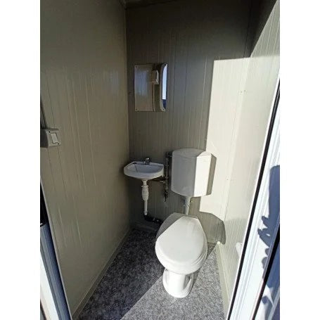 Módulo Sanitário S1 Novo com WC e Lavatório
