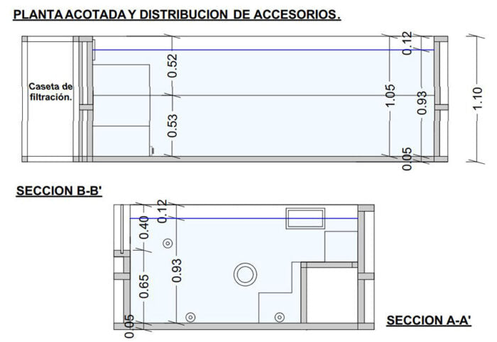 PISCINA ELEVADA ACERO RÍGIDO ILU PRO 230