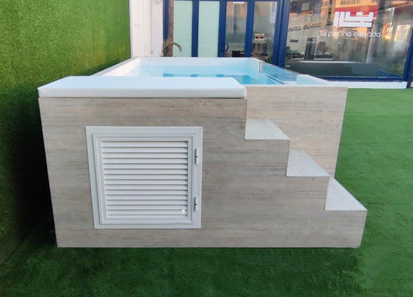 PISCINA ELEVADA ACERO RÍGIDO ILÚ PRO 240
