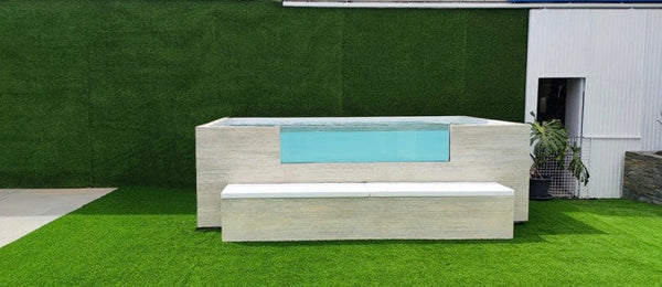 PISCINA ELEVADA ACERO RÍGIDO ILÚ AGUA