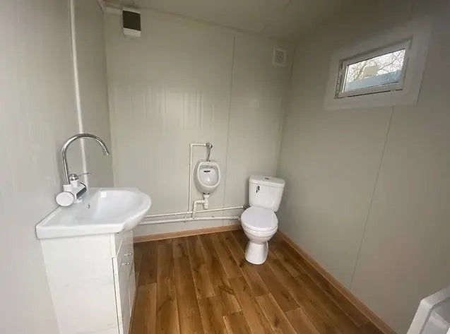 Contentor Sanitário WC Box com Cabine Dupla