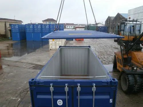 Contentor de 20 pés – open top (teto aberto)