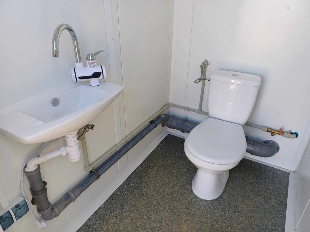 Contentor Sanitário Duplo de 2 Cabines