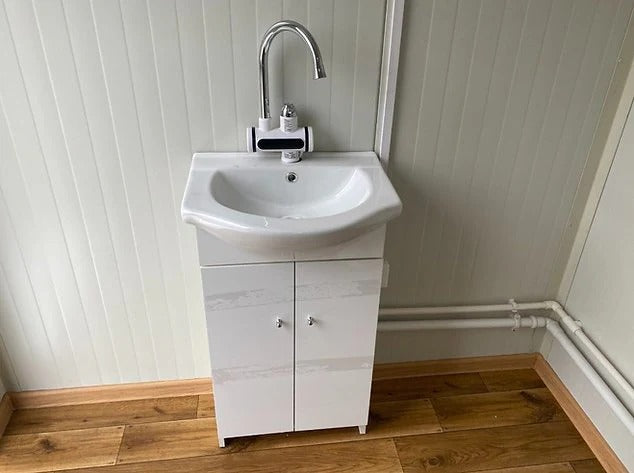 Contentor Sanitário com Cabine Dupla WC