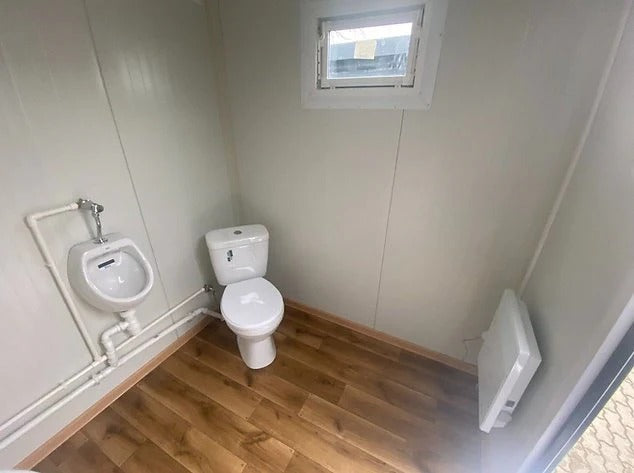 Contentor Sanitário com Cabine Dupla WC
