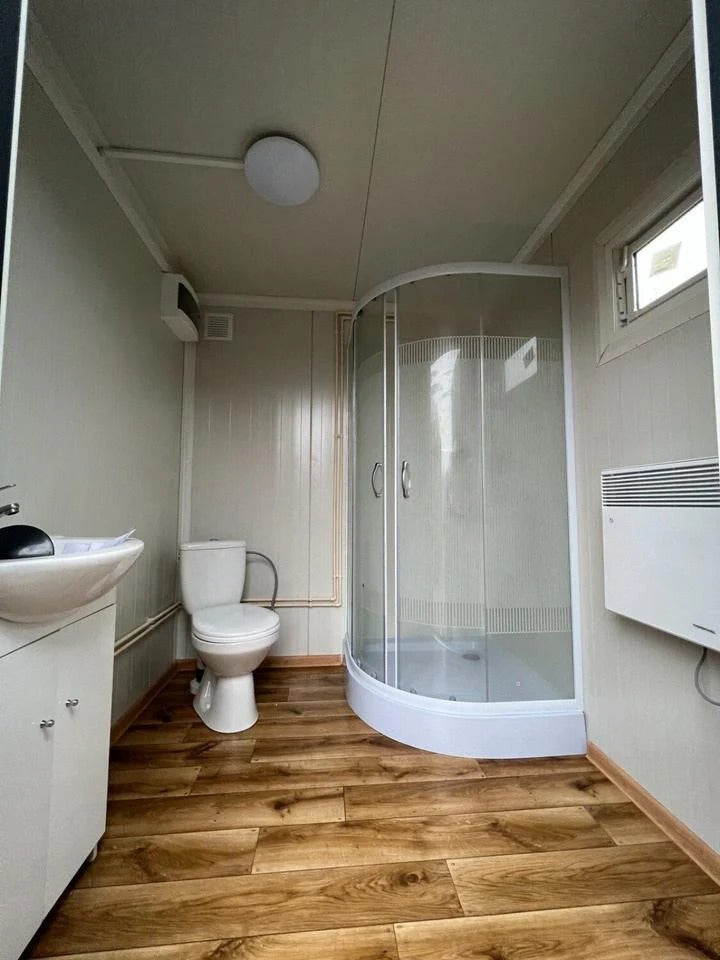 Contentor Sanitário com Chuveiro e WC