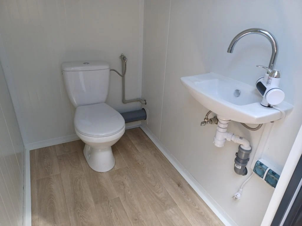 Contentor Sanitário Duplo de 2 Cabines