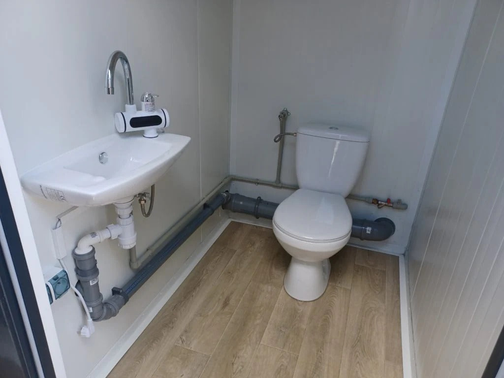 Contentor Sanitário Duplo de 2 Cabines