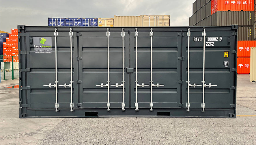Contêiner HC de 20 pés com portas laterais
