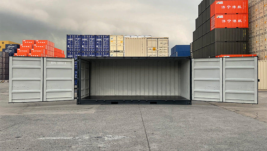 Contêiner HC de 20 pés com portas laterais