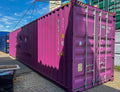 Contêiner marítimo High Cube (HC) de 40 pés usado