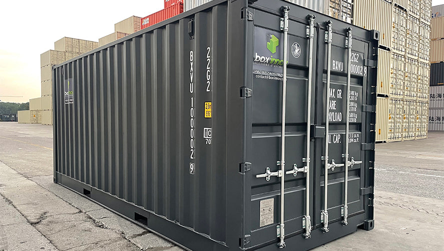 Contêiner HC de 20 pés com portas laterais
