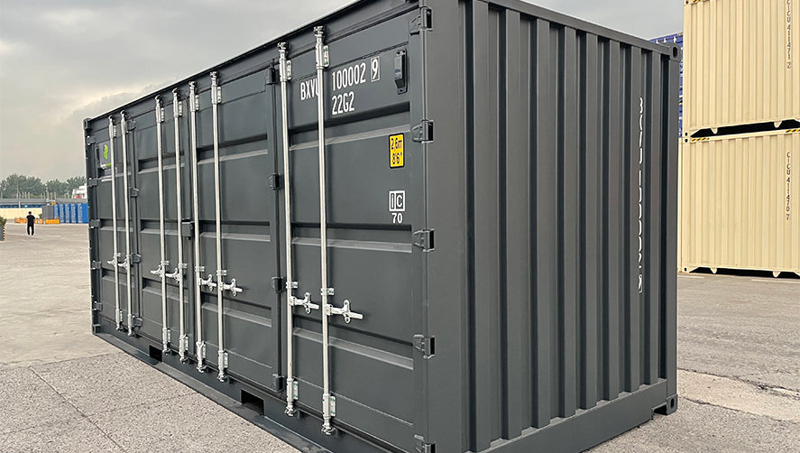 Contêiner HC de 20 pés com portas laterais